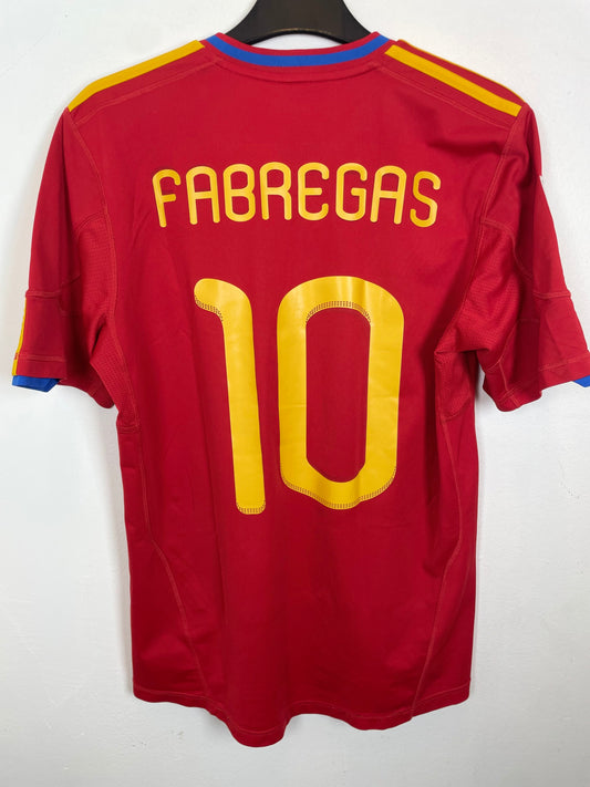 Adidas Spain Home 09/10 Fabregas 10 - 8/10