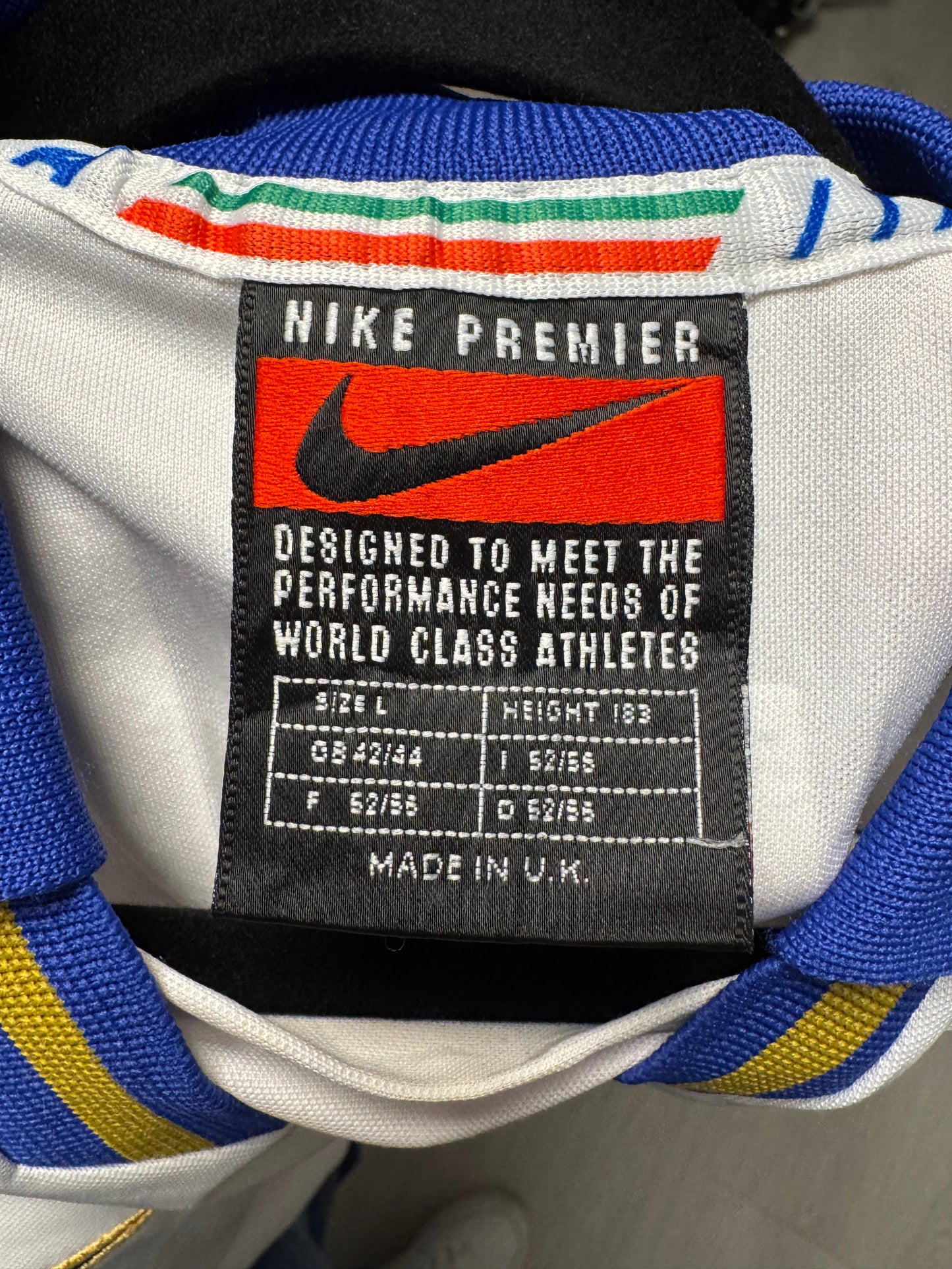 Italy Away 1996 Ravanelli 20