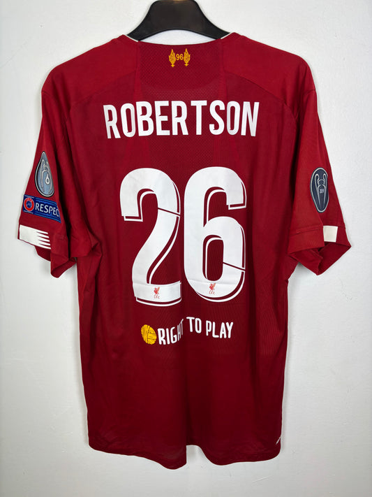 New Balance Liverpool Home 19/20 Robertson 26 - 8/10