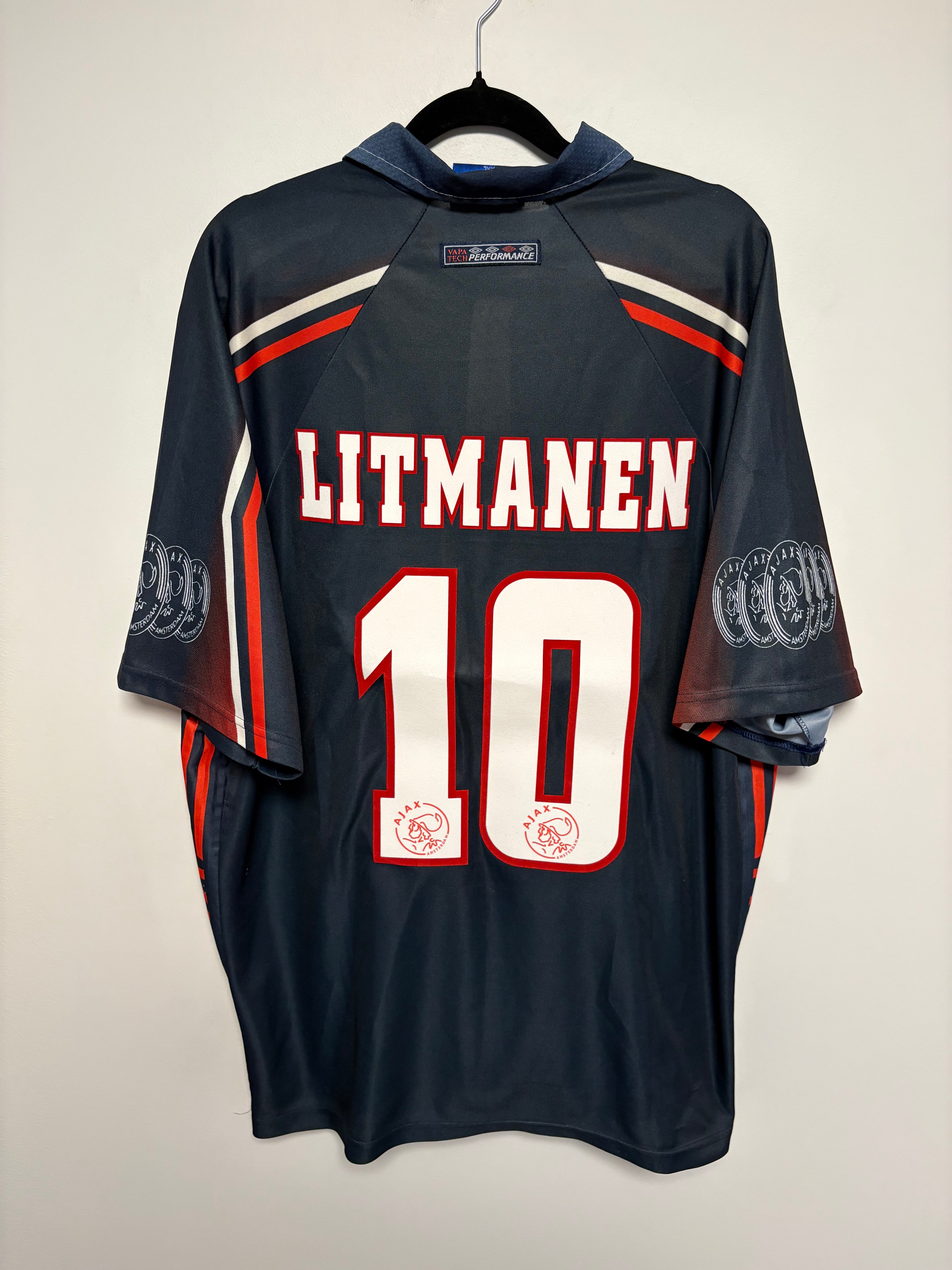 Umbro Ajax Away 97/98 Litmanen 10 - 8/10