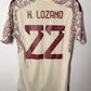 Adidas Mexico Away 2022 H.Lozano 22 - 10/10