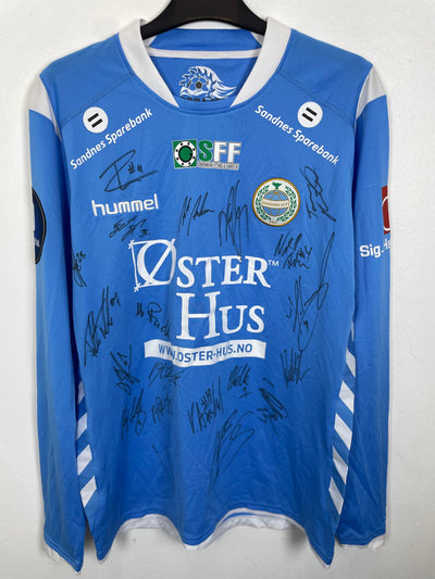 Hummel Sandnes Ulf Home 2013 Squad Signed LS