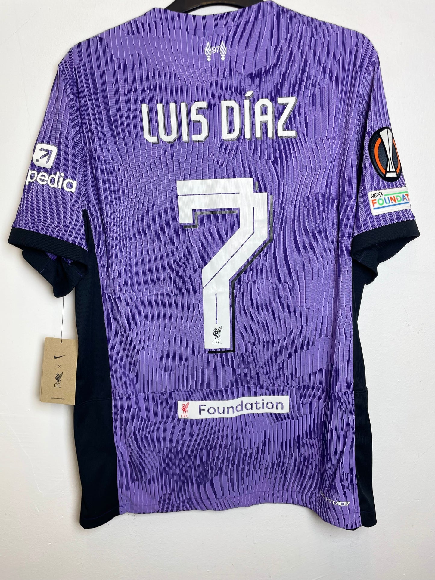 Nike Liverpool Third 23/24 Luis Diaz 7 Player Spec 10/10