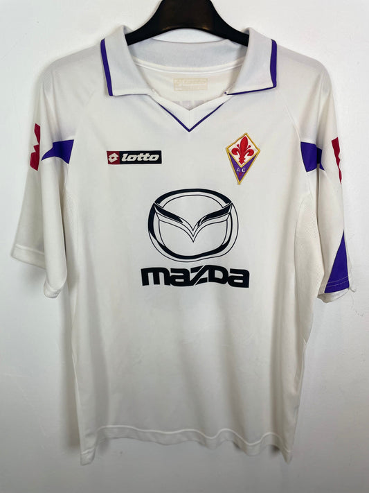 Lotto Fiorentina home shirt 2011/12 with Mutu 10 in purple showing excellent 9/10 condition