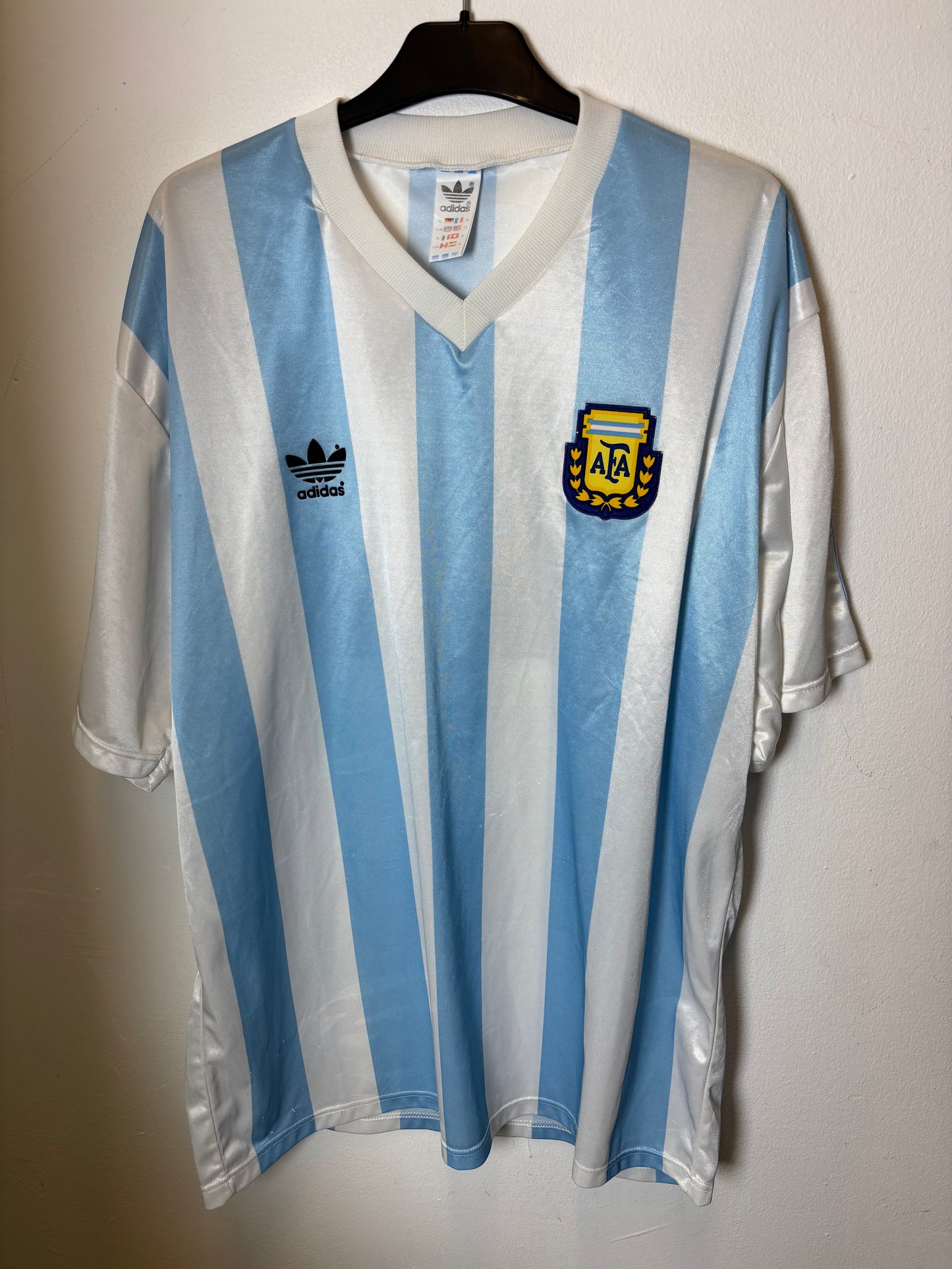Adidas Argentina Home 1991 Maradona 10 - 7/10