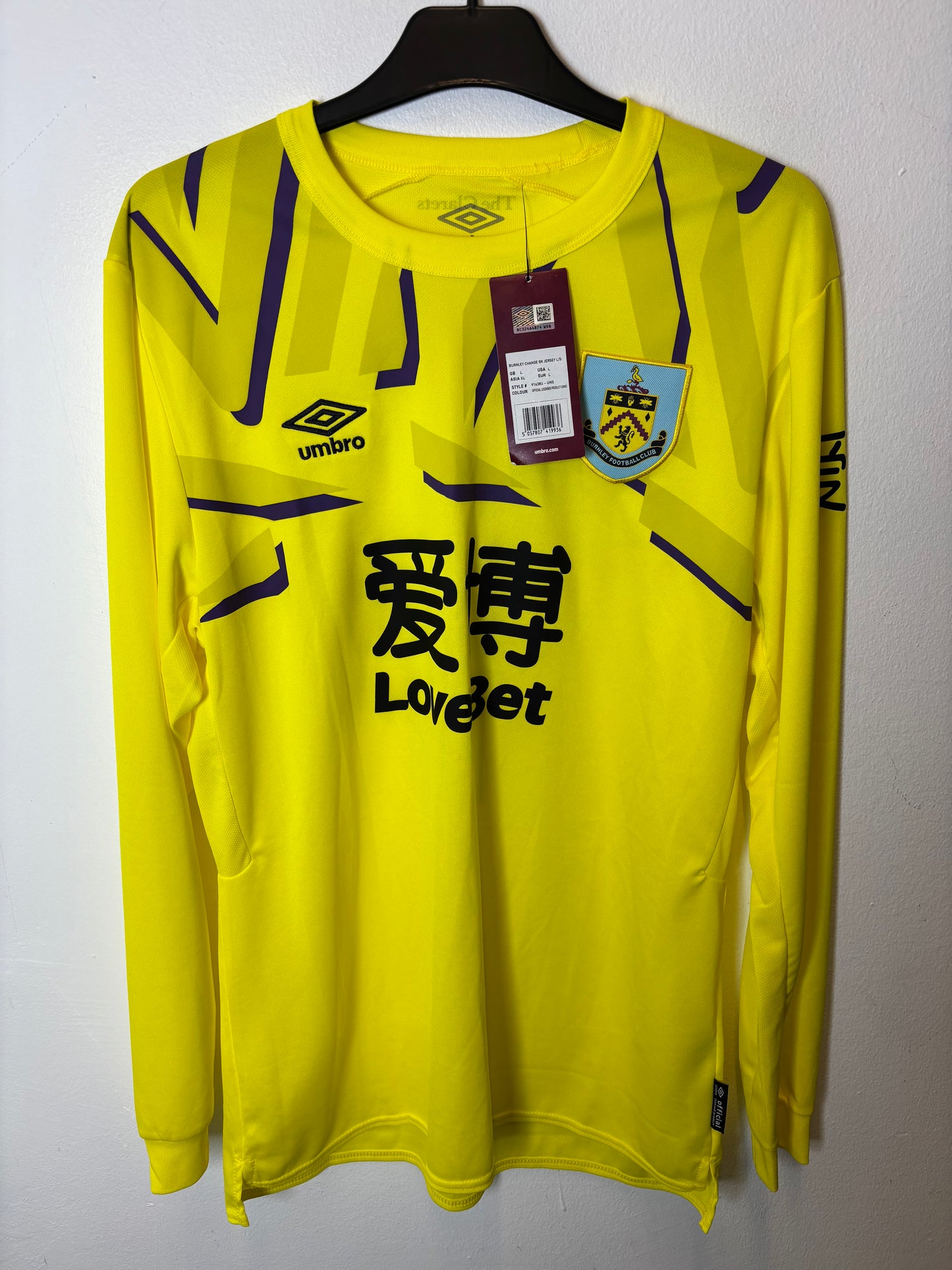 Umbro Burnley Third GK 19/20 Pope 1 - 10/10