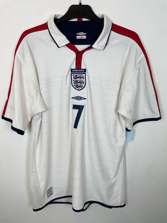 England Home 03/05 Beckham 7