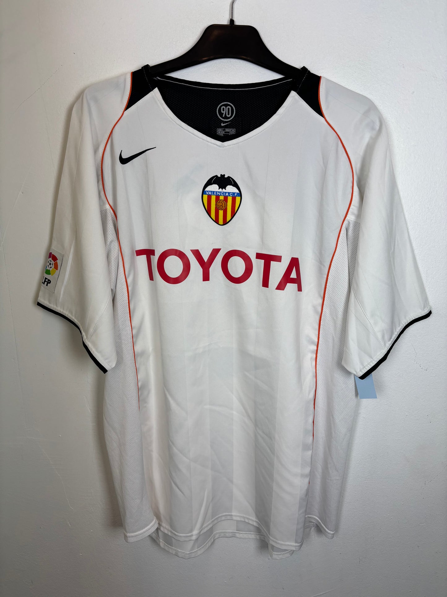 Nike Valencia home shirt 04/05 with Aimar 21 in excellent 8/10 condition
