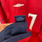 Umbro England Away 02/04 Beckham 7 - 7/10