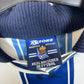 Real Sociedad club crest and Astore manufacturer logo detail on white 2000/01 home shirt