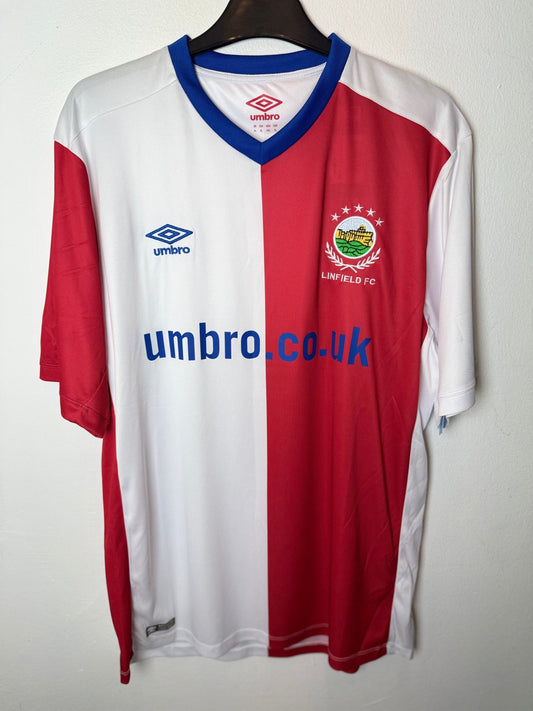 Umbro Linfield FC away 18/20 - 10/10 - TheFootballIdiots