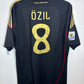 Back view of Adidas Germany 2010 away shirt displaying Ozil name and number 8