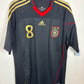 Adidas Germany away shirt 2010 with Ozil 8 in excellent condition, black design