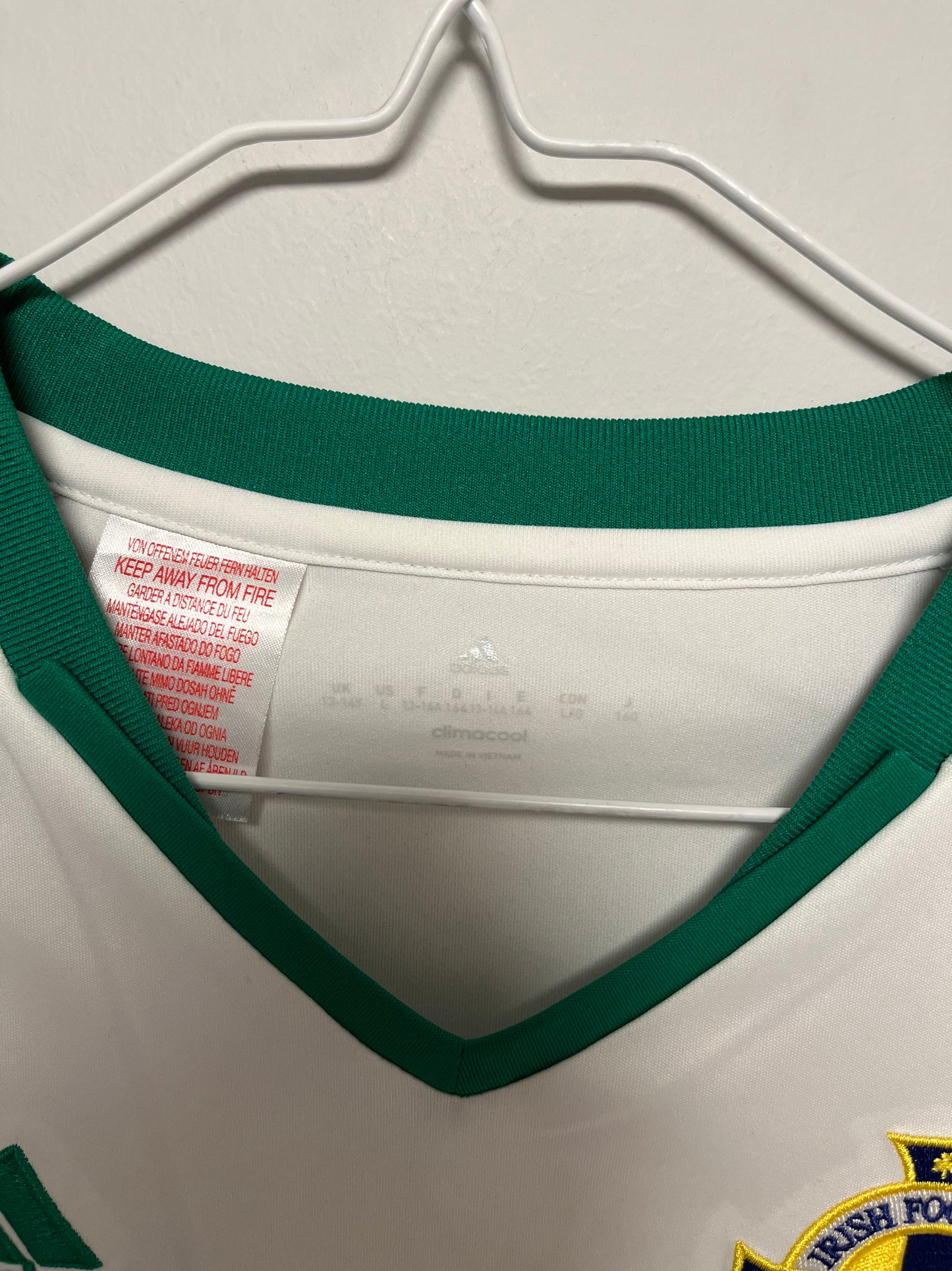 Northern Ireland Away 16/17 kids