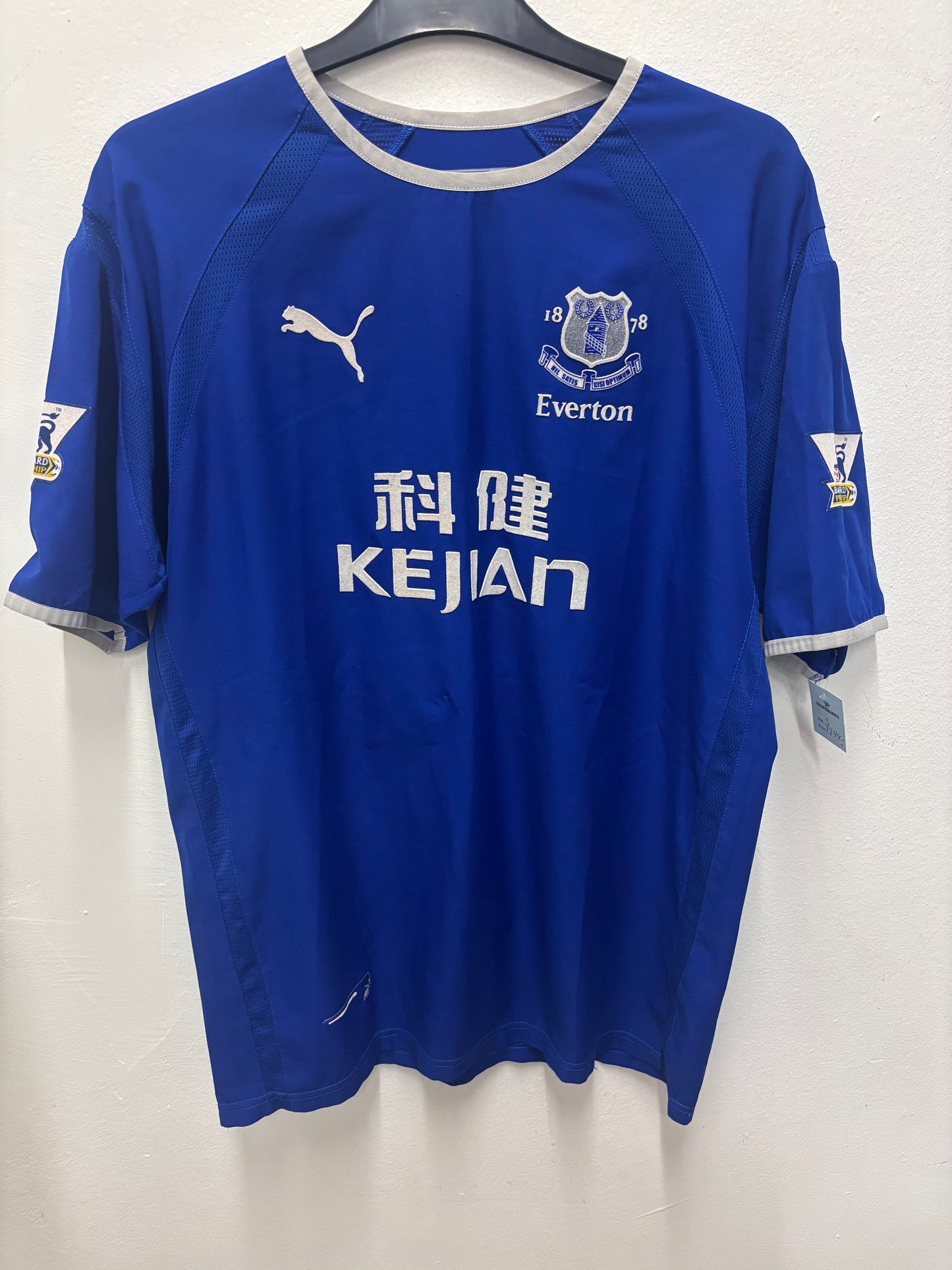 Everton Home 03/04 Rooney 18