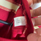 Adidas branding and sizing details visible on Spain 2014 World Cup home jersey with Villa 7