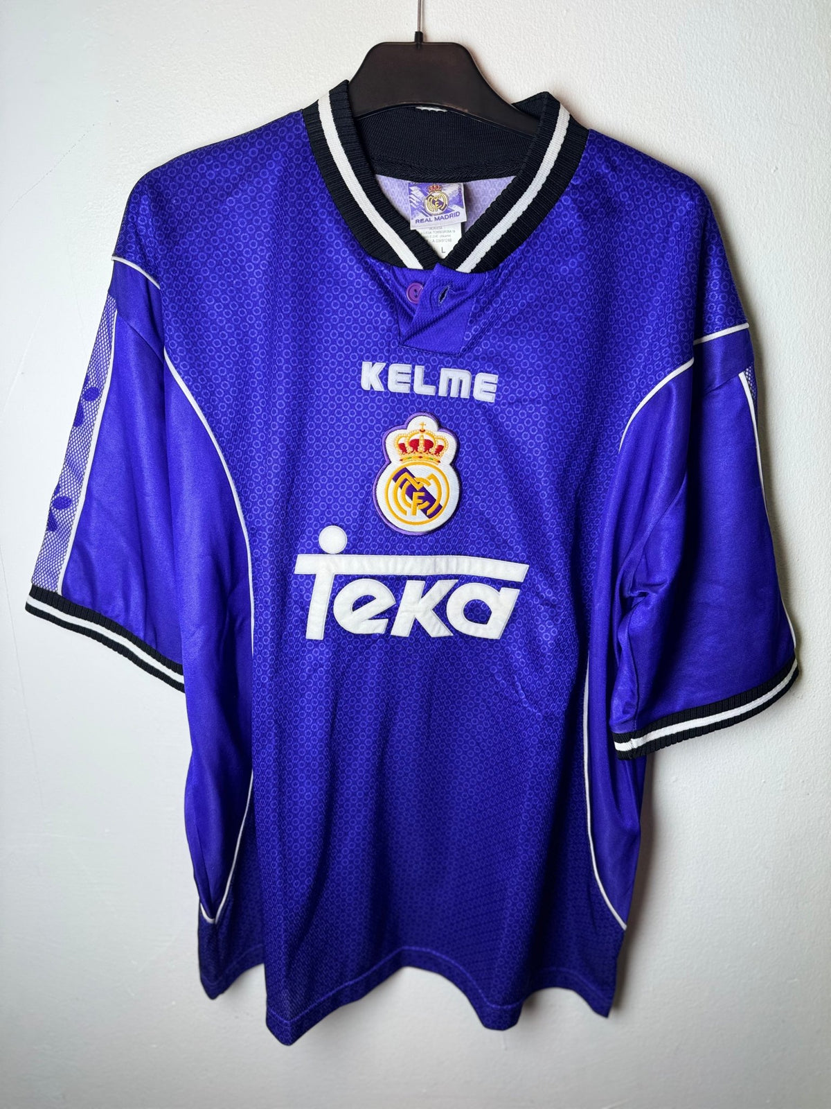 Kelme Real Madrid Away 97/98 R.Carlos 3 - 9/10 - TheFootballIdiots