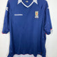 Blue Diadora Scotland Home Shirt 2008/09with Diadora branding on a white background