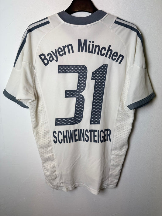 Adidas Bayern Munich Away 03/04 Schweinsteiger 31 - 9/10 - TheFootballIdiots