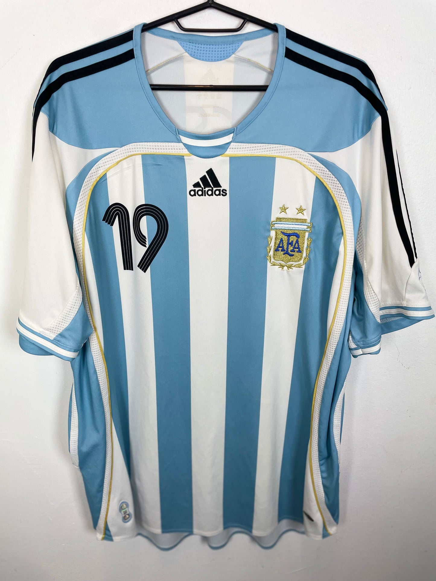 Argentina Home 2006 Messi 19