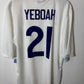 Asics Leeds United Home 95/96 Yeboah 21 - 9/10