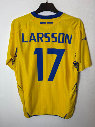 Umbro Sweden Home 2008 Larsson 17 - 8/10 - alternate view