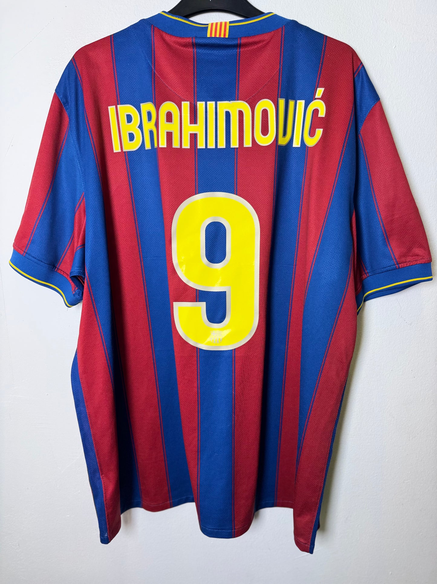 Nike Barcelona Home 09/10 Ibrahimovic 9 - 8/10