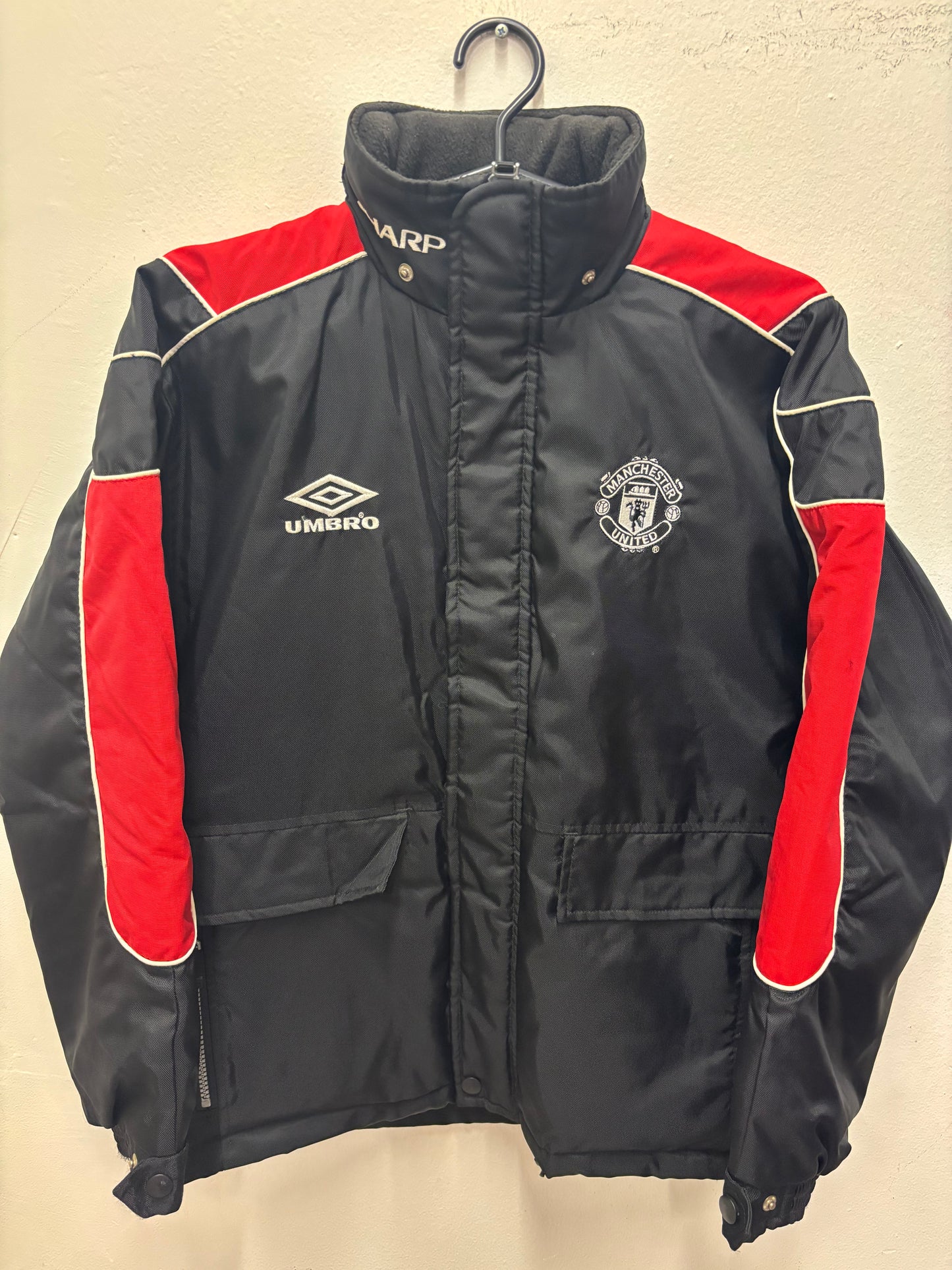 Manchester United Bench Coat 99/00 Kids