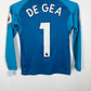Adidas Manchester United GK 18/19 De Gea 1 Kids 8/10