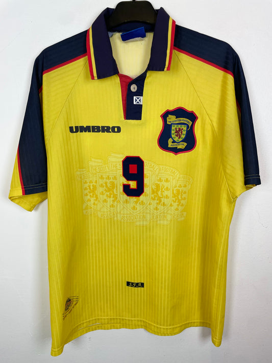 Umbro Scotland Away 96/98 McCoist 9 - 8/10