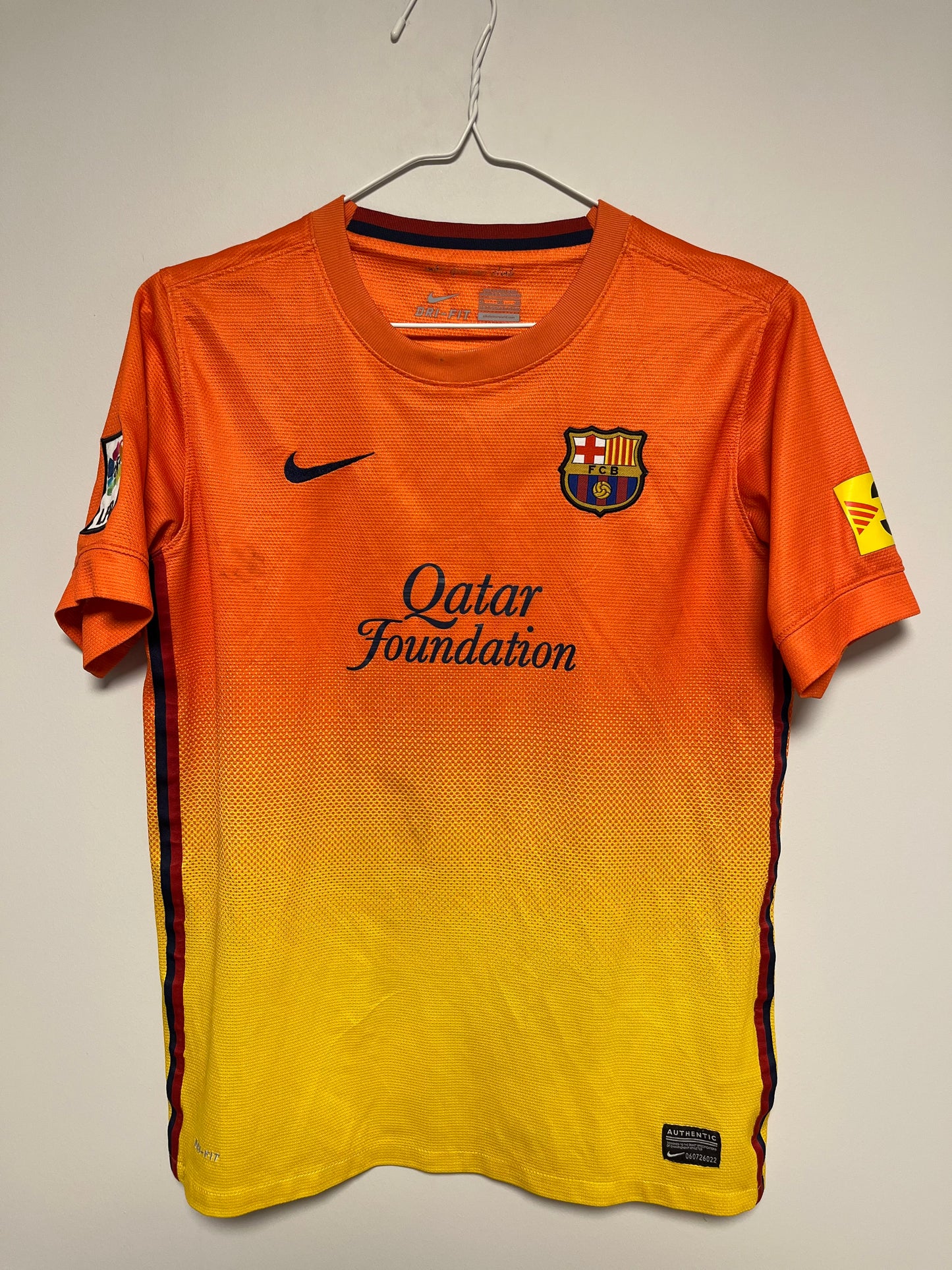 Fc Barcelona 12/13 Messi Away Kids