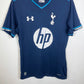 Tottenham Hotspur third shirt 2013/14 season with Walker number 2 nameset on the back
