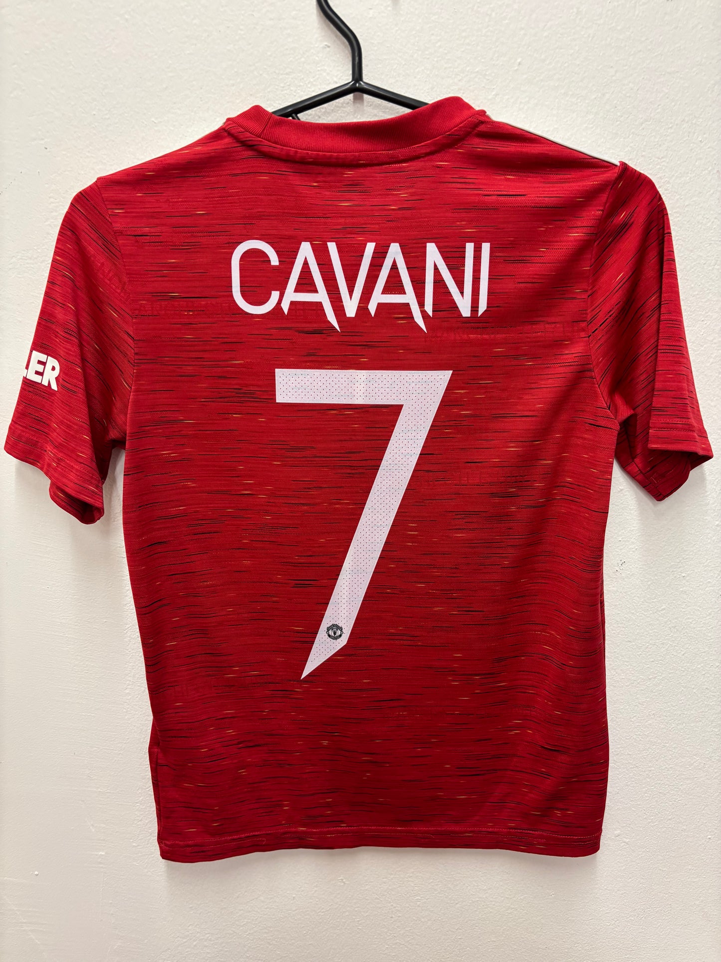 Manchester United Home 20/21 Cavani 7 Kids - 9/10