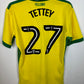 Errea Norwich City Home 16/17 Tettey 27 - 8/10