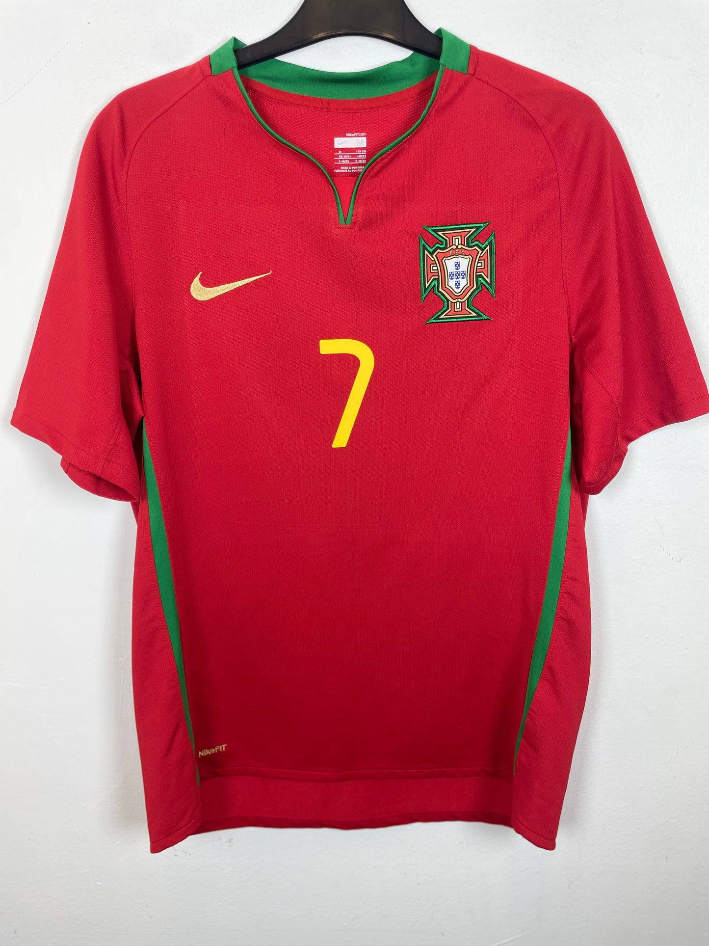 Nike Portugal Home 2008 Ronaldo 7 - 9/10