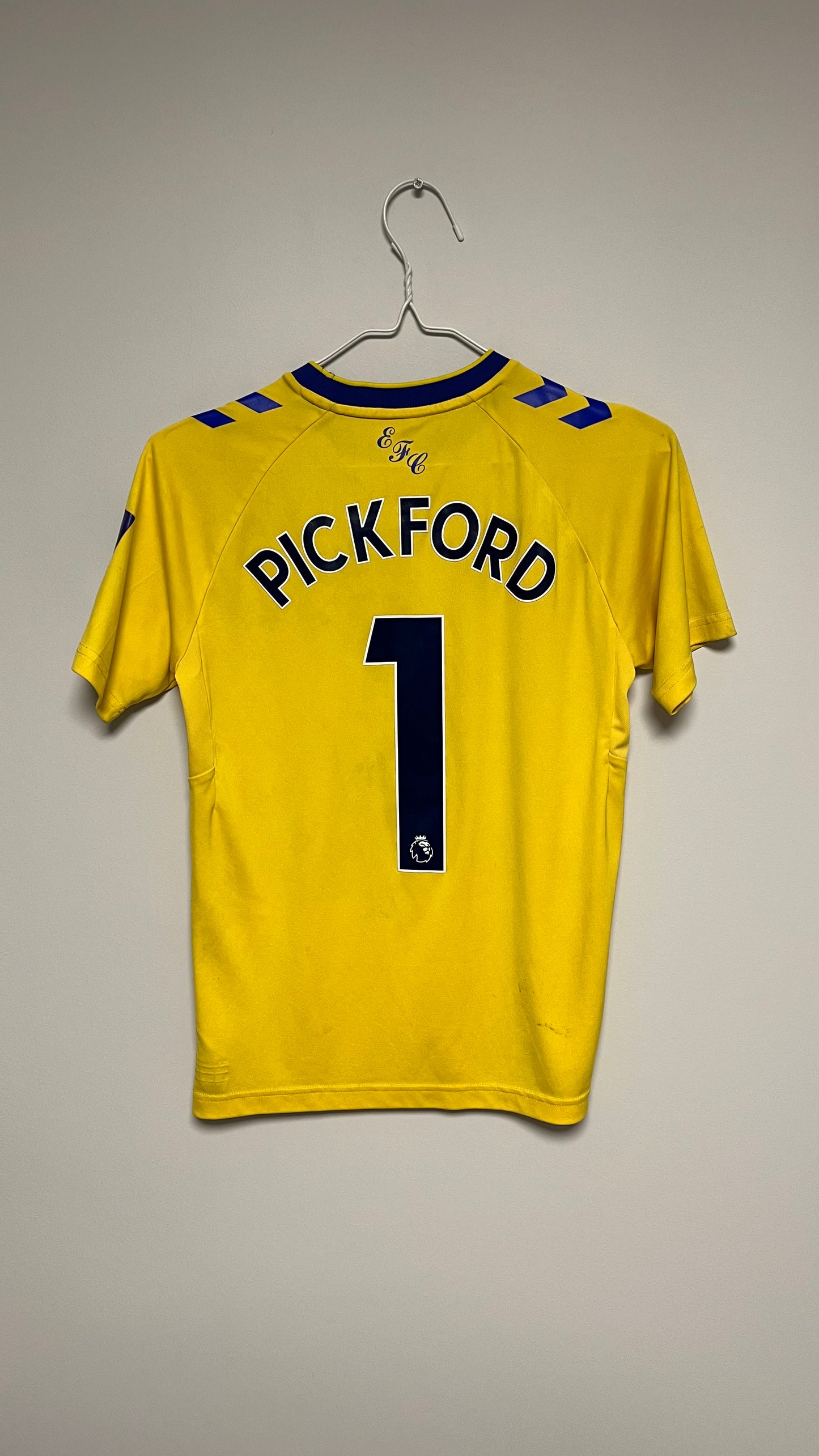 Everton 3rd 22/23 Pickford 1 kids