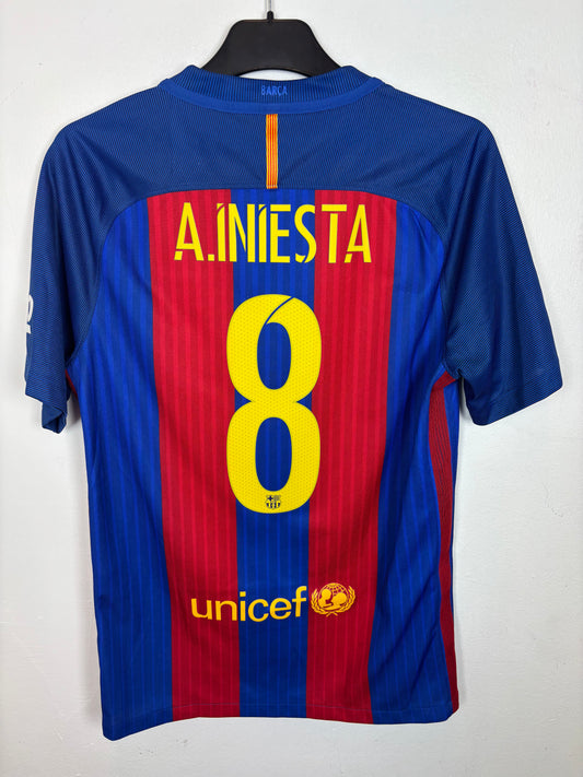 Barcelona Home 16/17 Iniesta 8 - 9/10