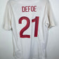 Umbro England Home 2012 Defoe 21 - 9/10 - TheFootballIdiots
