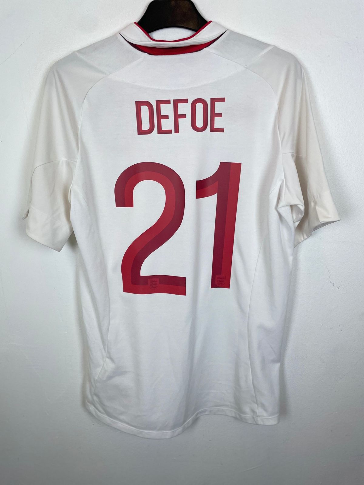 Umbro England Home 2012 Defoe 21 - 9/10 - TheFootballIdiots