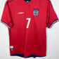Umbro England Away 02/04 Beckham 7 - 7/10