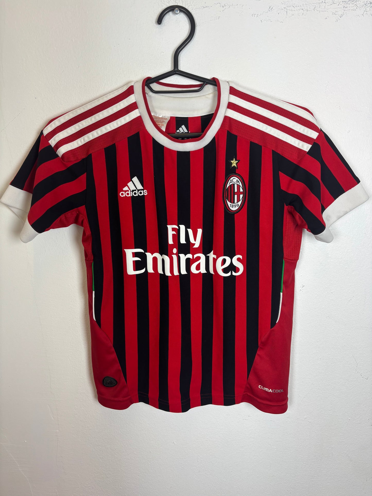 Adidas AC Milan Home 11/12 Inzaghi 9 kids - 9/10