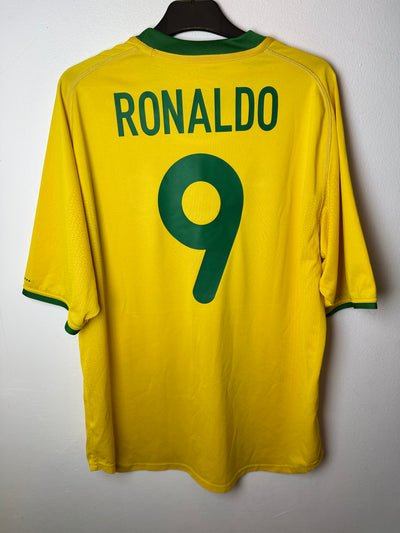 Nike Brazil Home 00/02 Ronaldo 9 - 8/10 - alternate view