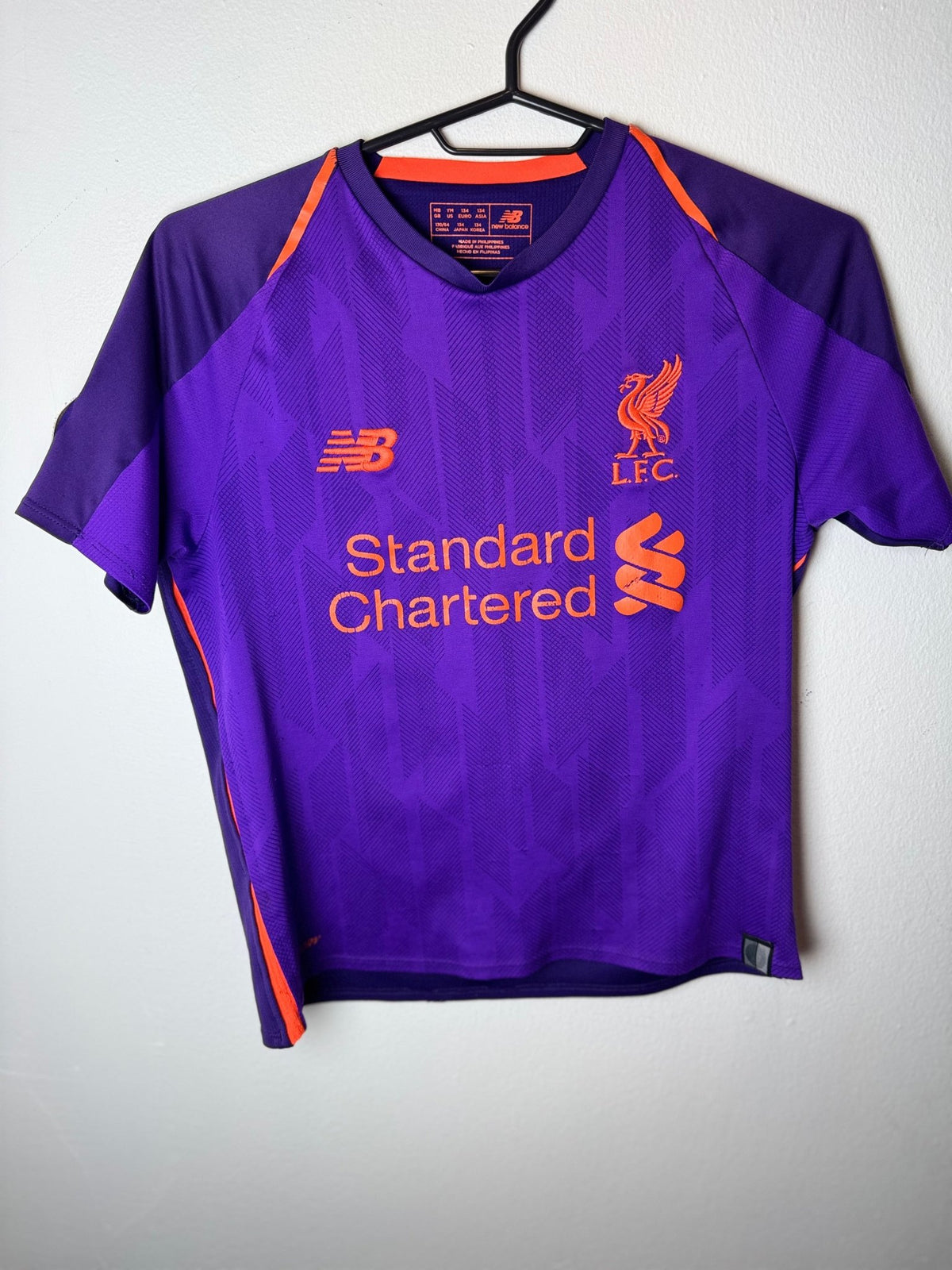New Balance Liverpool Away 18/19 Salah 11 Kids - 7/10 - TheFootballIdiots