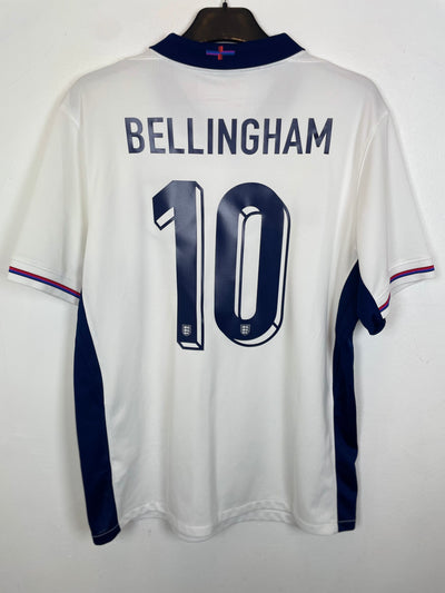 Nike England Home 24/25 Bellingham 10 - 9/10 - alternate view