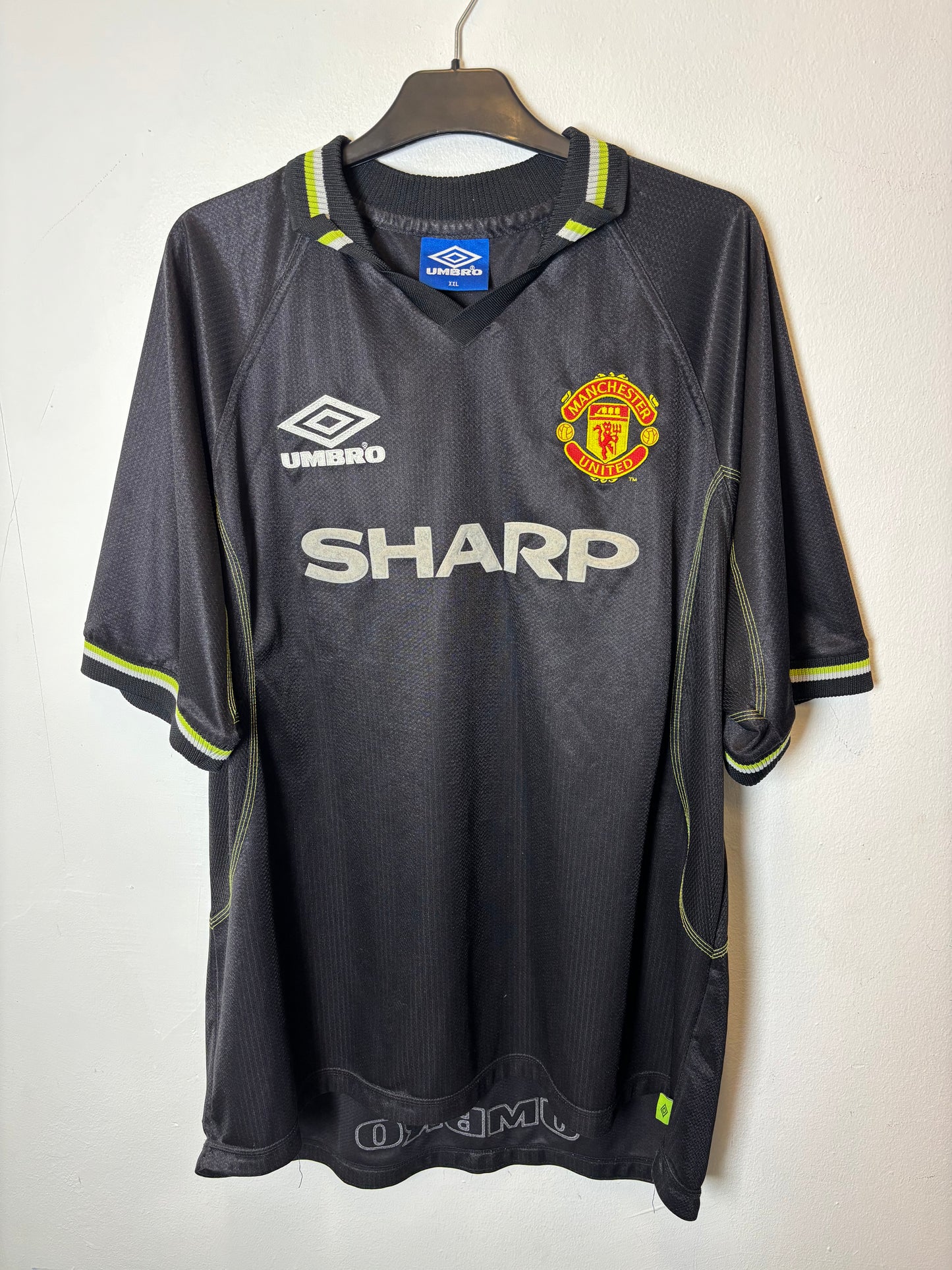 Umbro Manchester United Third 98/99 Yorke 19 - 7/10