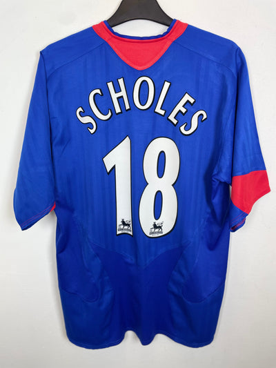 Nike Manchester United Away 05/06 Scholes 18 - 9/10 - alternate view