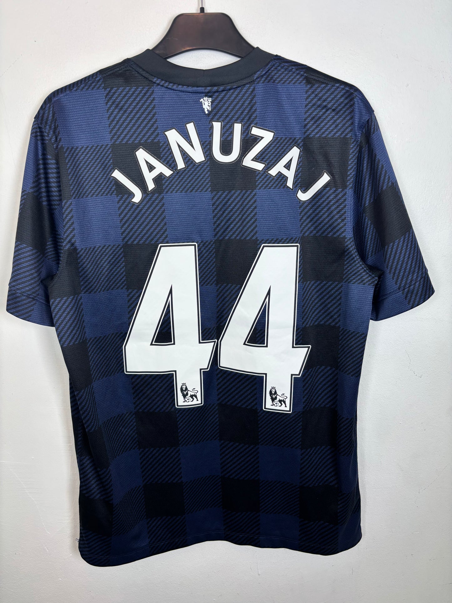 Back view of Nike Manchester United away shirt 13/14 showing Januzaj name and number 44