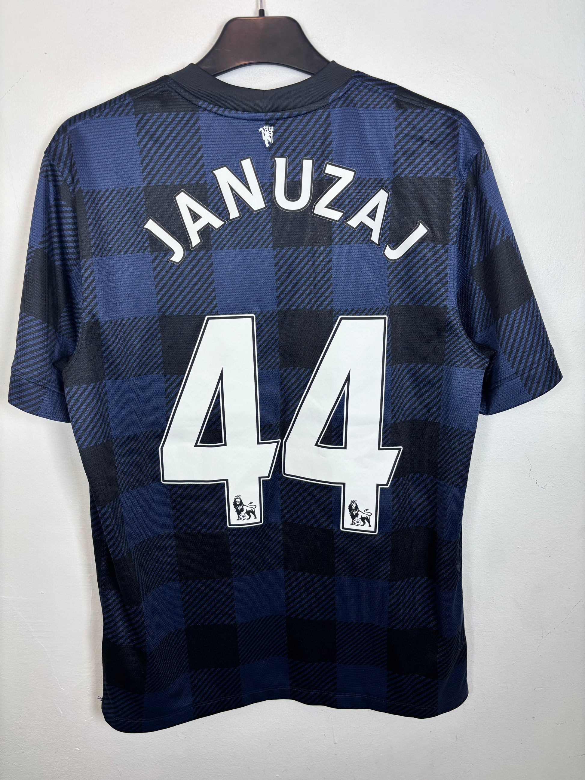 Back view of Nike Manchester United away shirt 13/14 showing Januzaj name and number 44