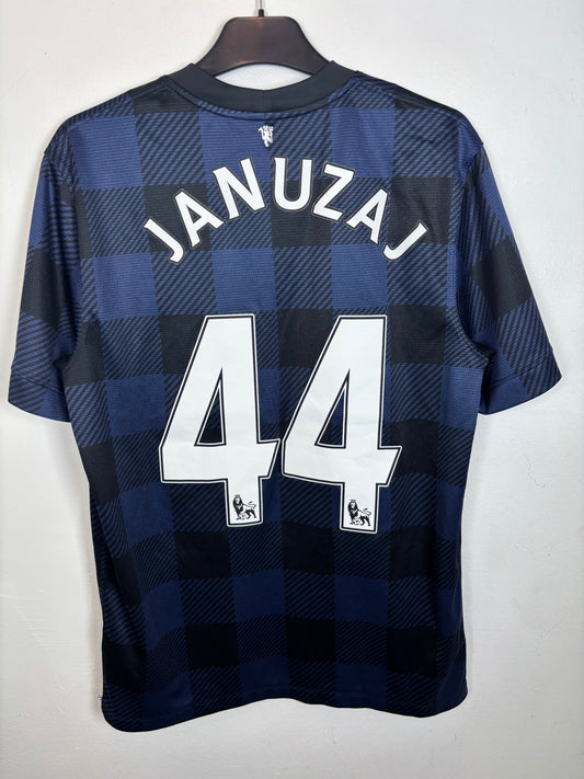 Back view of Nike Manchester United away shirt 13/14 showing Januzaj name and number 44