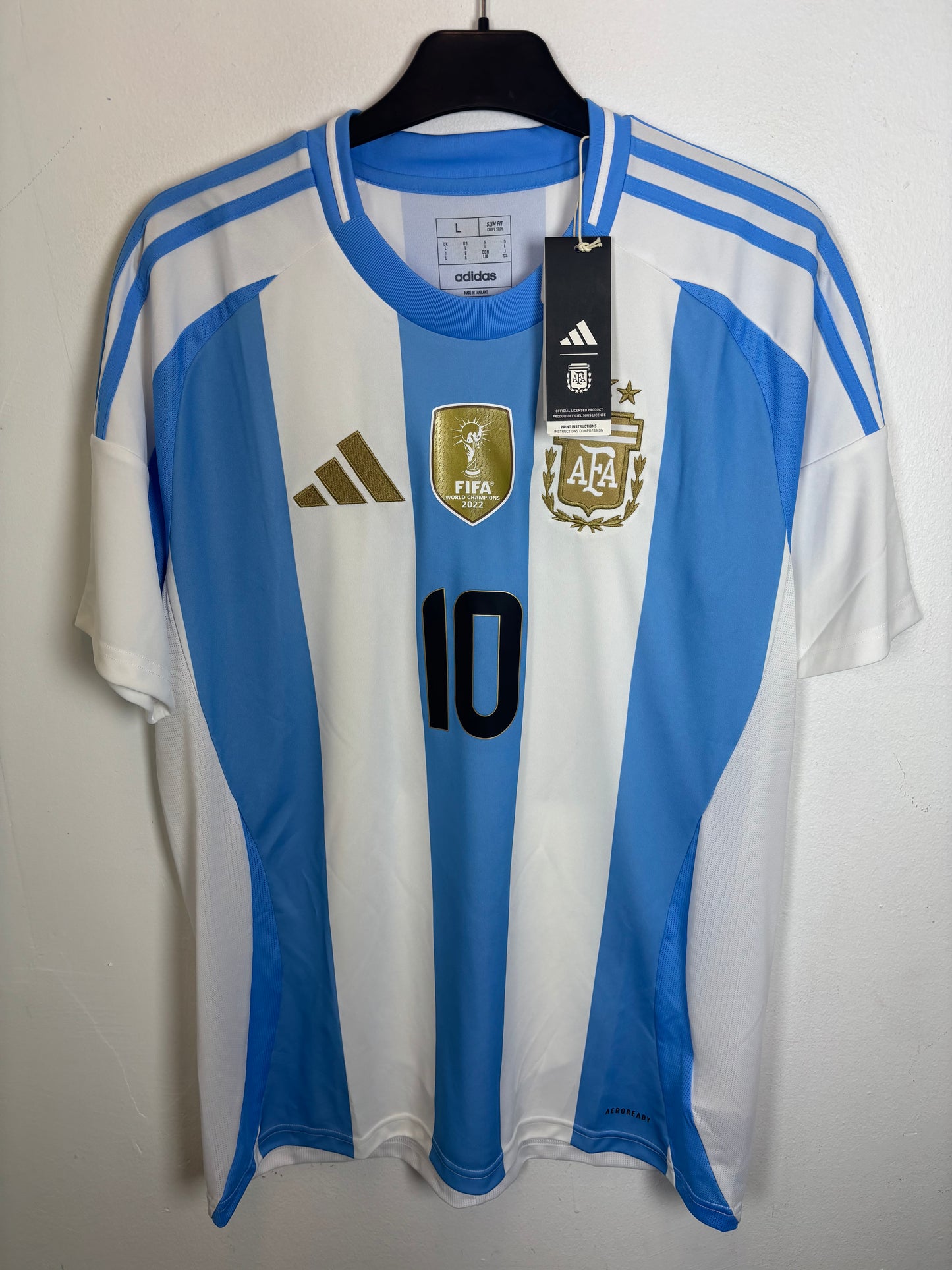 Adidas Argentina Home 2024 Messi 10 - 10/10